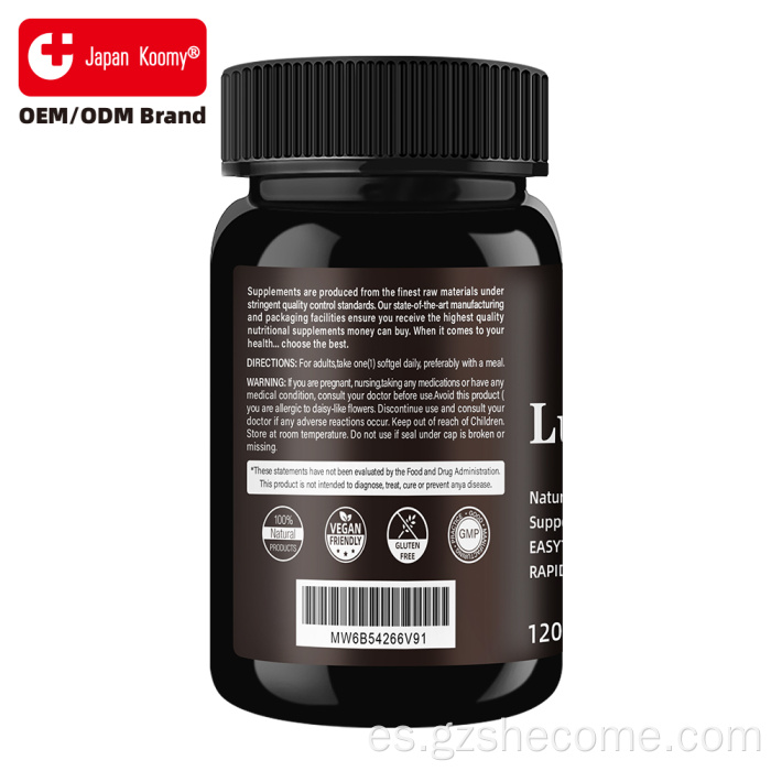 Shecome Lutein Softgels Salud ocular Protección contra la luz azul